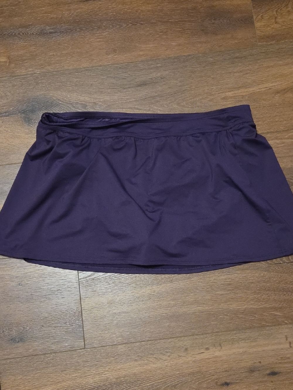 Lands End purple swim skort 20W